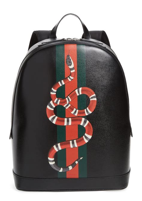 different gucci backpack prints